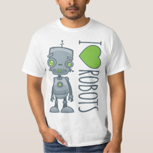 I Love Robots T-Shirt