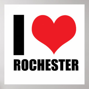 I love Rochester Poster