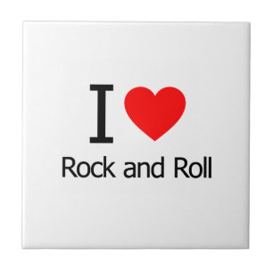 I Love Rock and Roll Tile
