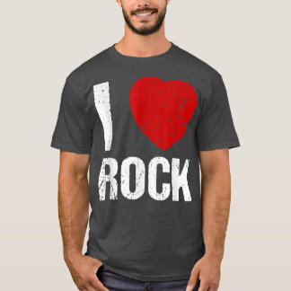 I love Rock Music Rock 'n' Roll  T-Shirt