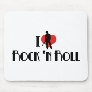 I Love Rock 'n Roll Mouse Pad