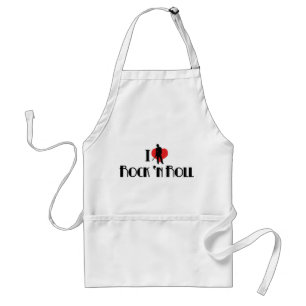 I Love Rock 'n Roll Standard Apron
