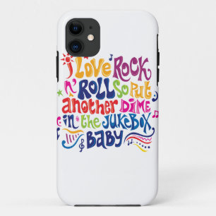 I love rock'n roll iPhone 11 case