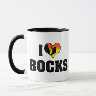 I Love Rocks - Rock Climbing Mug