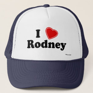 I Love Rodney Trucker Hat