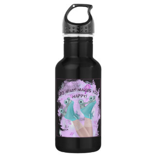 I love rollerblading.  532 ml water bottle