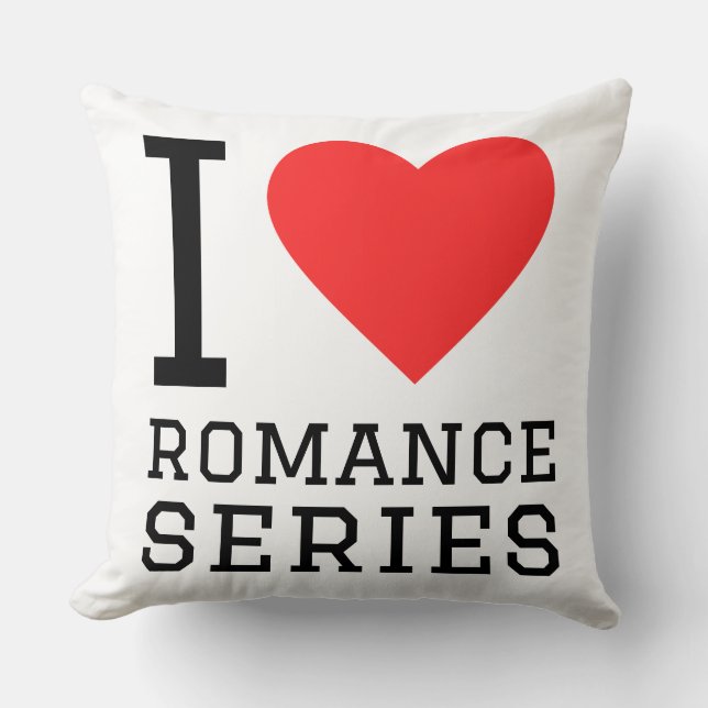 I love romance series cushion (Front)