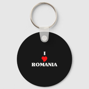 I Love Romania Key Ring