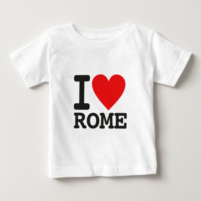 I love Rome Baby T-Shirt (Front)
