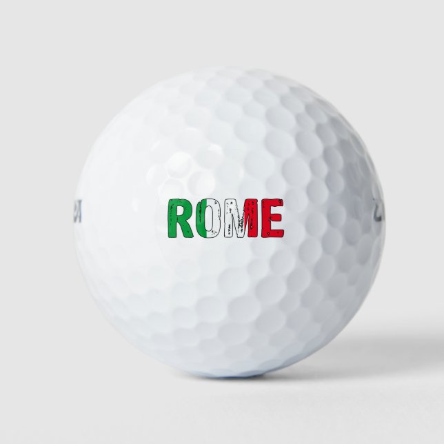 I love Rome Golf Balls (Front)