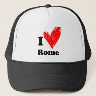 I love Rome Trucker Hat