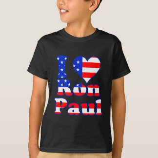 I Love Ron Paul T-Shirt