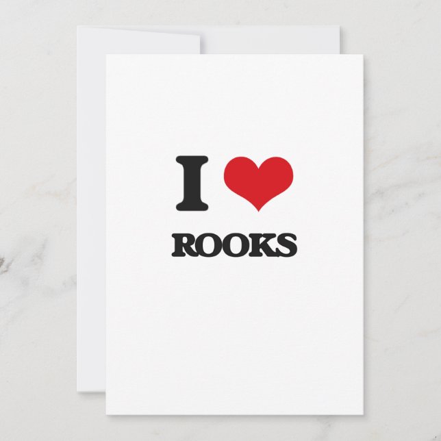 I Love Rooks (Front)