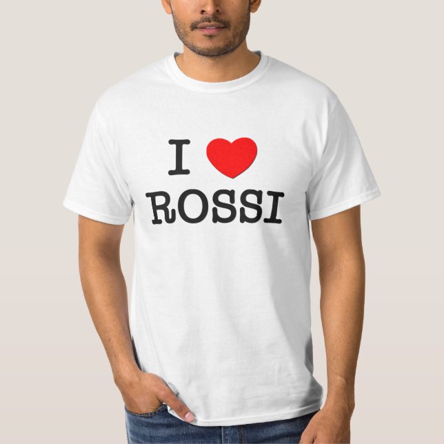 I Love Rossi T-Shirt (Front)