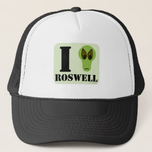 I Love Roswell Trucker Hat