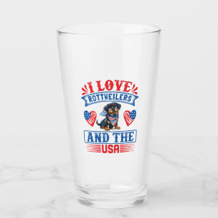 I love Rottweilers and the USA Glass