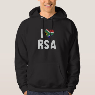 I Love RSA Republic of South Africa South African  Hoodie