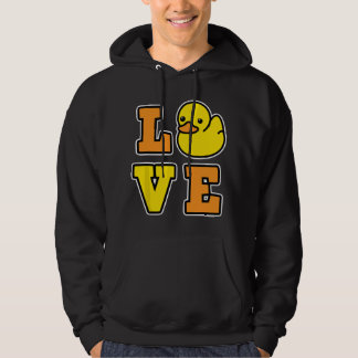 I Love Rubber Ducks for Duck loving Men and Women  Hoodie