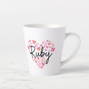 I love Ruby Latte Mug