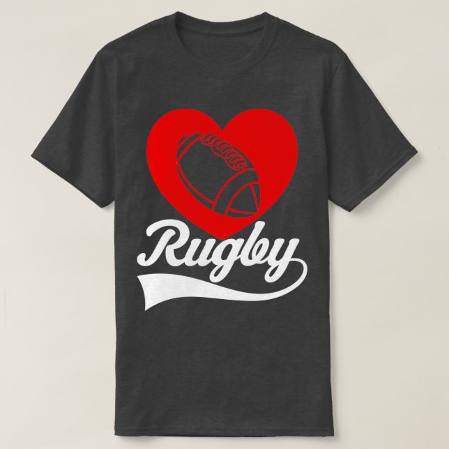 I love rugby Rugby forever 2 T-Shirt (Design Front)