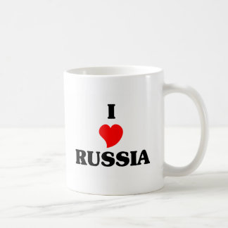 I Love Russia Coffee Mug