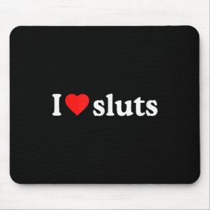 I Love S · I Heart S Y2k Aesthetic Mouse Pad