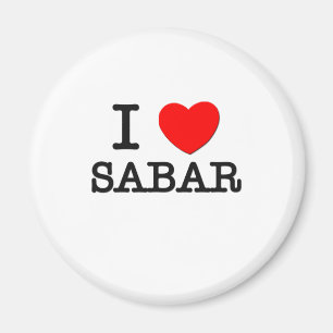 I Love Sabar Magnet