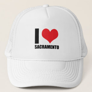 I love Sacramento Trucker Hat