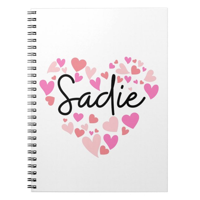 I love Sadie Notebook (Front)