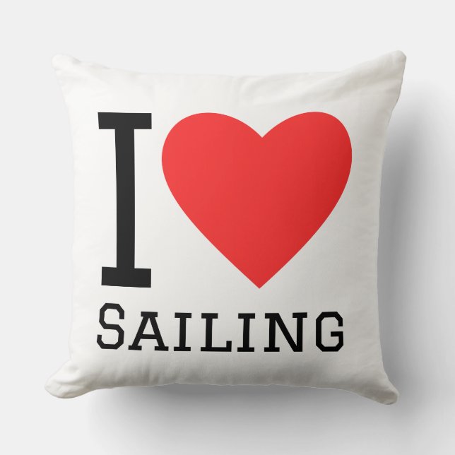 I love sailing cushion (Front)