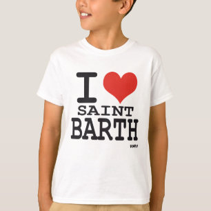 I love Saint Barth - St Barthelemy T-Shirt