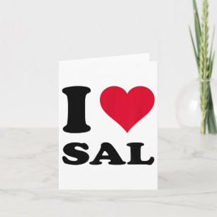 I Love Sal _1  Card