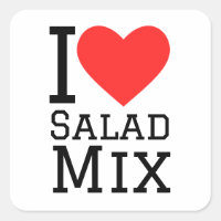 I love salad mix