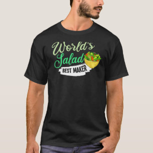 I Love Salad Vegan Dressing Bowl T-Shirt