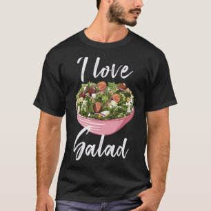 I Love Salad Vegetable T-Shirt