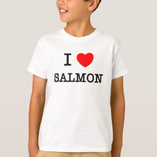 I Love SALMON ( food ) T-Shirt