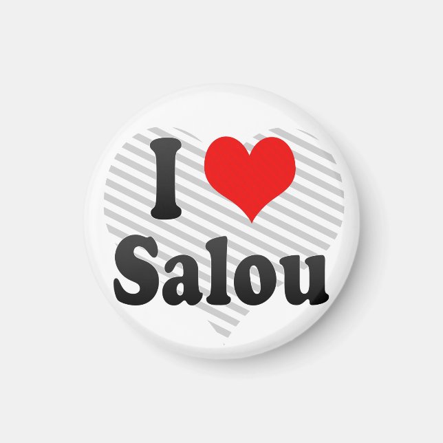 I Love Salou, Spain. Me Encanta Salou, Spain Magnet (Front)
