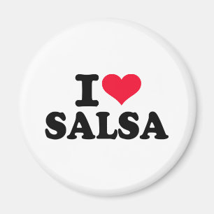 I love salsa magnet