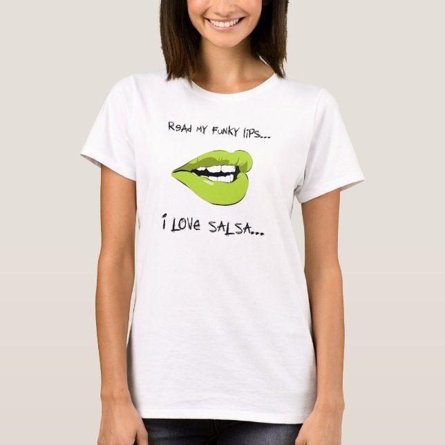 I LOVE SALSA T-Shirt (Front)