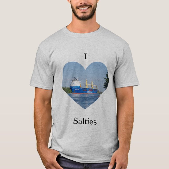 I Love Salties shirt (Front)