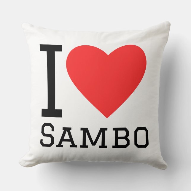 I love sambo cushion (Front)