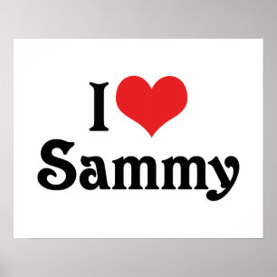 I Love Sammy Poster