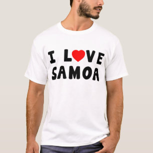 I Love Samoa T-Shirt