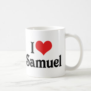 I Love Samuel Coffee Mug