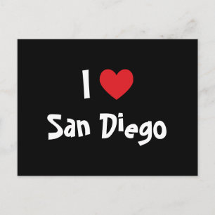 I Love San Diego Postcard