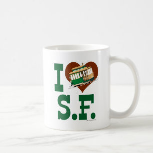 I love San Francisco Cable Cars Coffee Mug