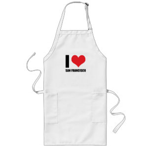 I love San Francisco Long Apron