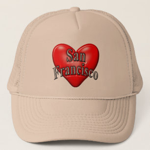 I Love San Francisco Trucker Hat