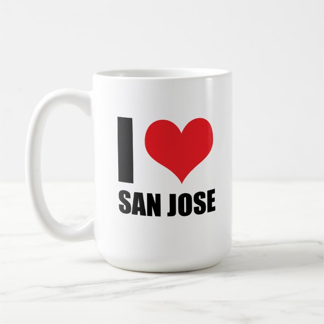 I love San Jose Coffee Mug (Left)