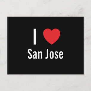 I love San Jose Postcard